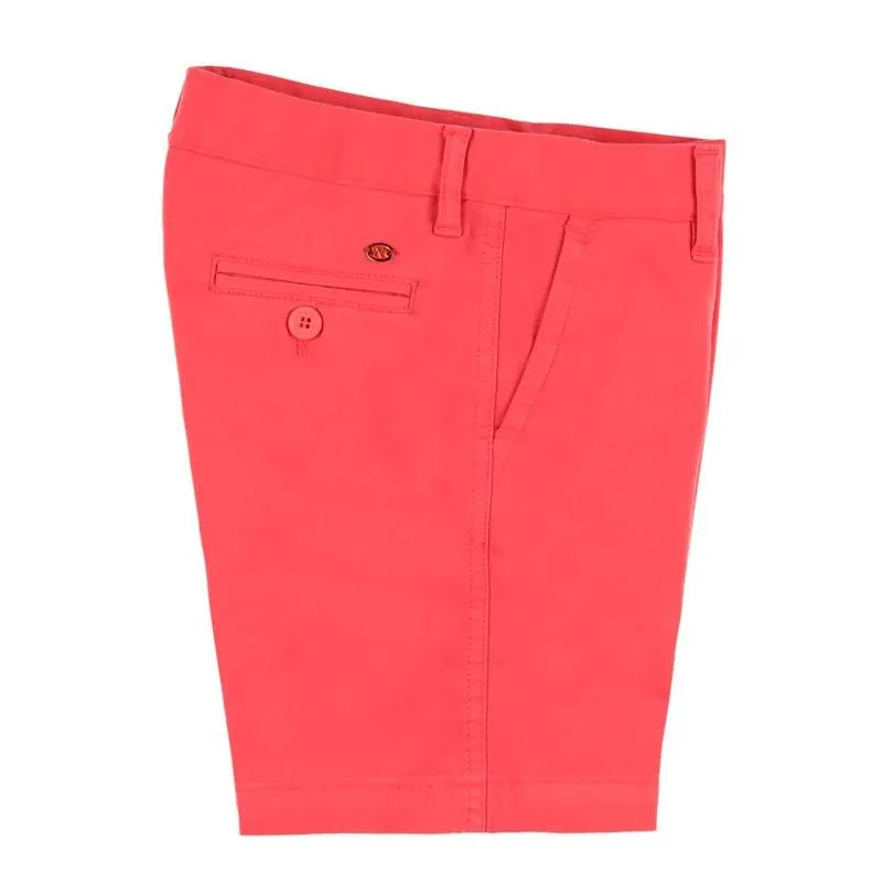 Bermuda de niño modelo chino color coral