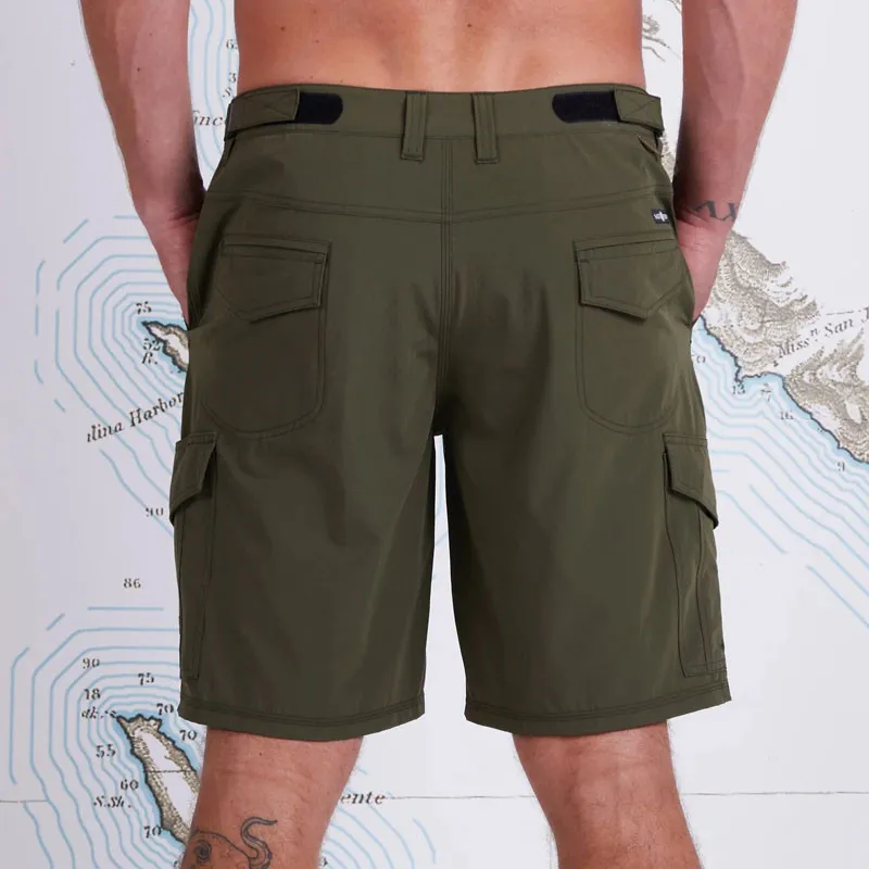 Bermuda Salty Crew: Deep Sea III Cargo Short (Military)