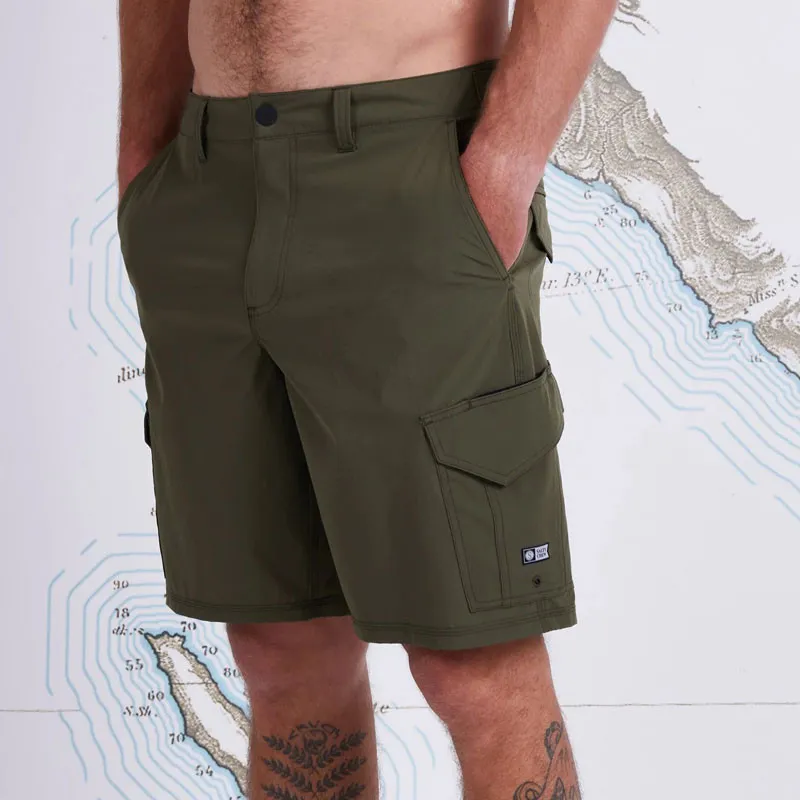 Bermuda Salty Crew: Deep Sea III Cargo Short (Military)