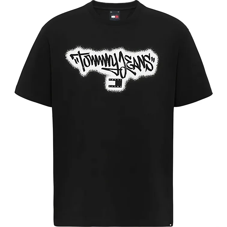 CAMISETA FIT REGULAR LOGO GRAFITTI HOMBRE TOMMY JEANS