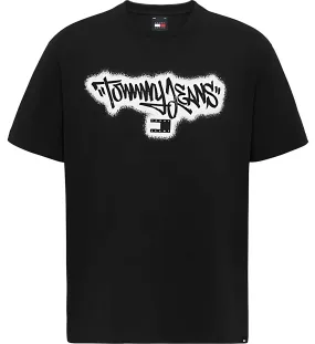 CAMISETA FIT REGULAR LOGO GRAFITTI HOMBRE TOMMY JEANS