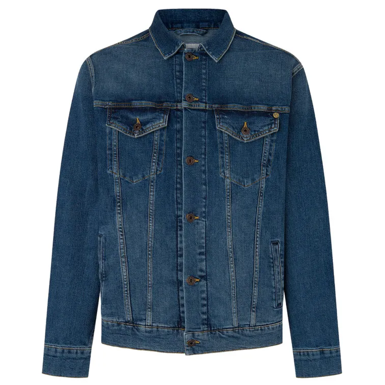 CAZADORA VAQUERA HOMBRE PEPE JEANS DENIM EFECTO DESGASTADO