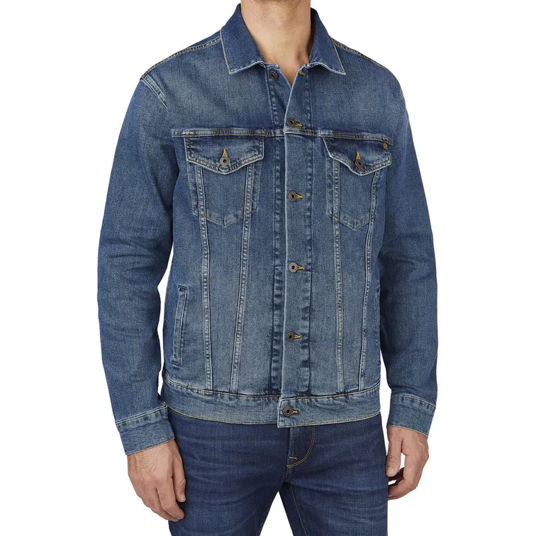 CAZADORA VAQUERA HOMBRE PEPE JEANS DENIM EFECTO DESGASTADO