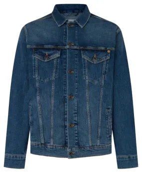 CAZADORA VAQUERA HOMBRE PEPE JEANS DENIM EFECTO DESGASTADO