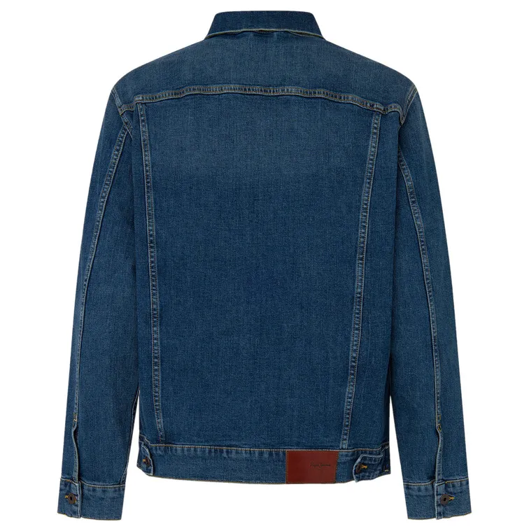 CAZADORA VAQUERA HOMBRE PEPE JEANS DENIM EFECTO DESGASTADO