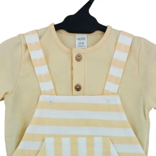 Conjunto bebé niño amarillo de Rapife