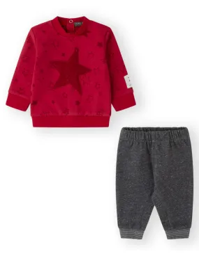 CONJUNTO MINIREDSTAR ROJO DE 0-1M DE CANADA HOUSE