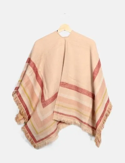 NoName Poncho beige punto