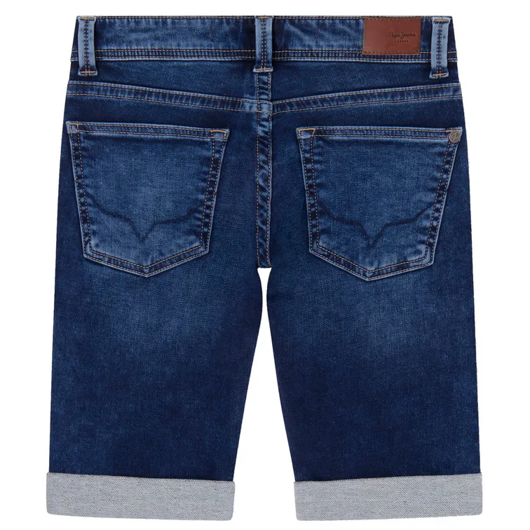 PANTALÓN CORTO NIÑO  PEPE JEANS SLIM GYMDIGO SHORT JR