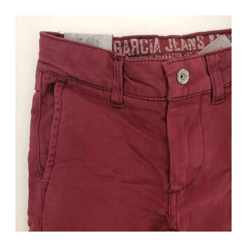 Pantalón niño rojo rubí de Garcia Jeans