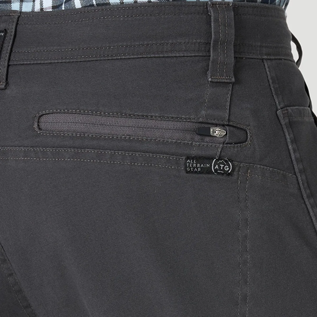 Pantalón Outdoor Hombre ATG By Wrangler Canvas Cargo Gris