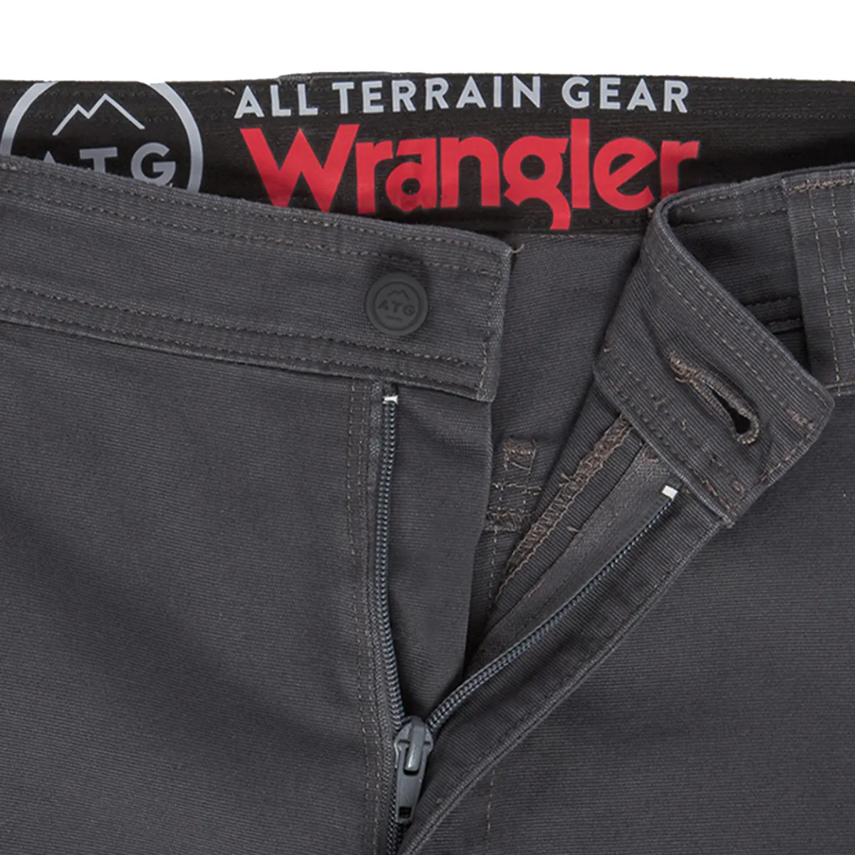 Pantalón Outdoor Hombre ATG By Wrangler Canvas Cargo Gris