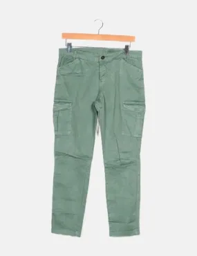 Scout Jeans denim cargo verde