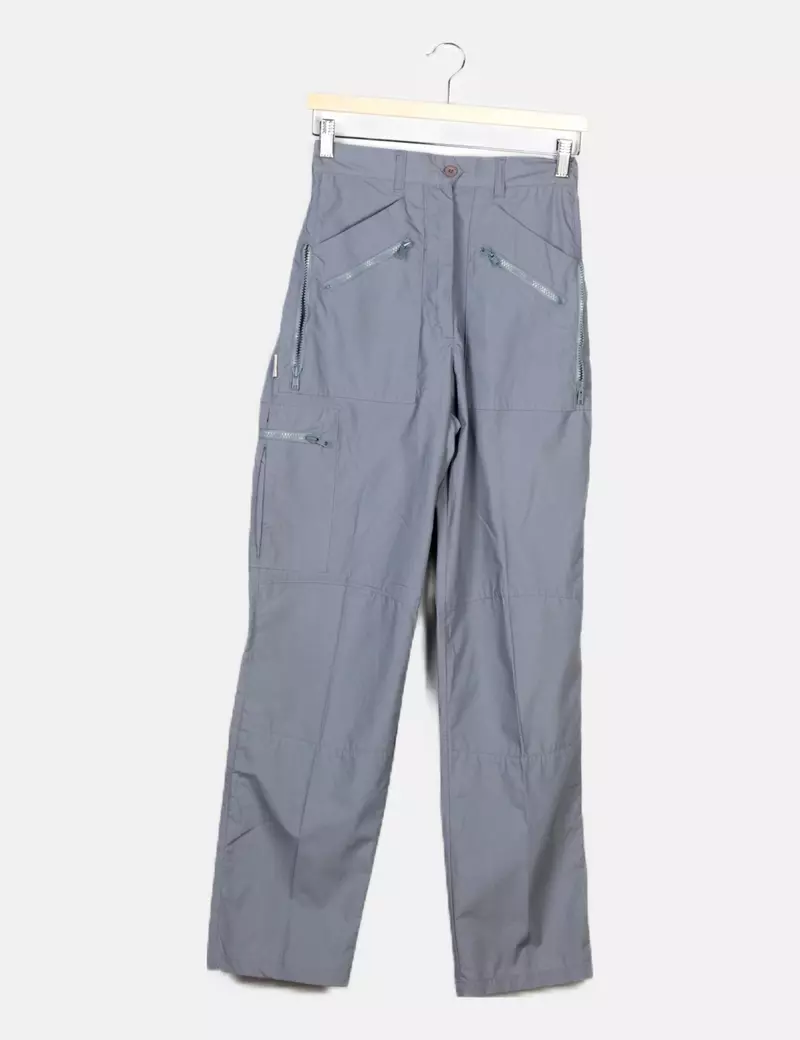 Trespass Pantalón deportivo gris cargo