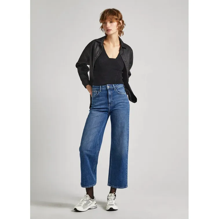 VAQUERO FIT BOOTCUT Y TIRO ALTO MUJER PEPE JEANS LEXA SKY HIGH