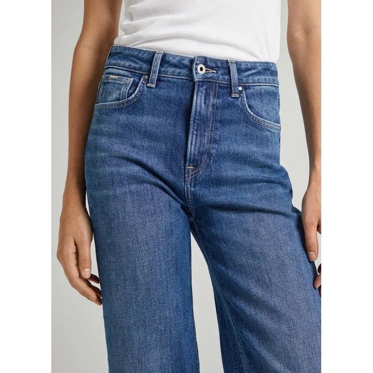 VAQUERO FIT BOOTCUT Y TIRO ALTO MUJER PEPE JEANS LEXA SKY HIGH