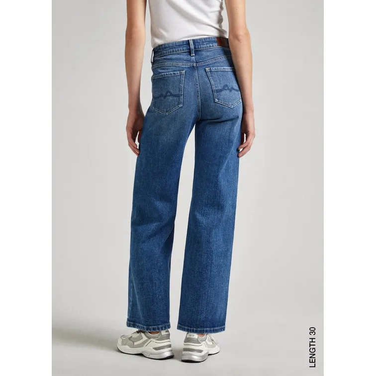 VAQUERO FIT BOOTCUT Y TIRO ALTO MUJER PEPE JEANS LEXA SKY HIGH