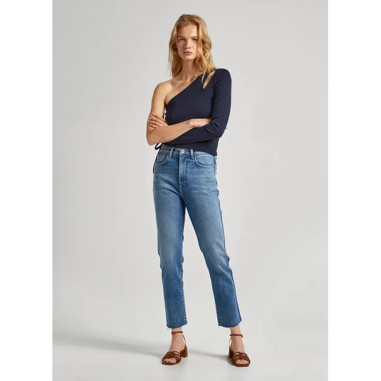 VAQUERO FIT SLIM Y TIRO ALTO MUJER PEPE JEANS