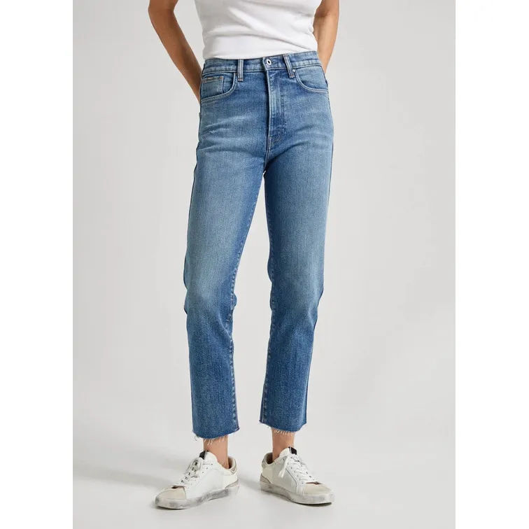 VAQUERO FIT SLIM Y TIRO ALTO MUJER PEPE JEANS