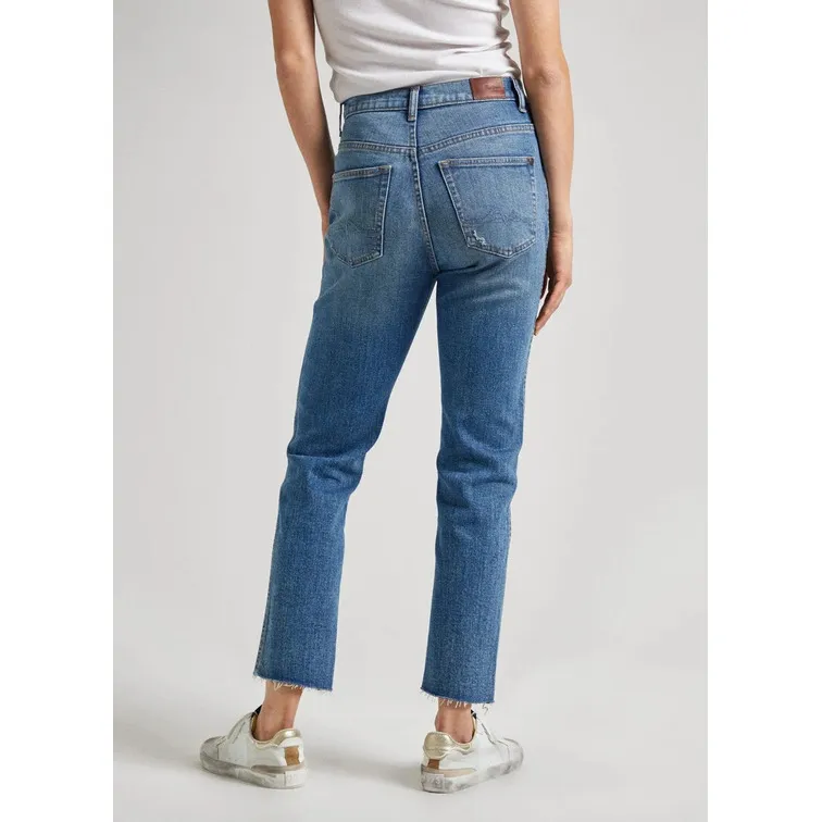 VAQUERO FIT SLIM Y TIRO ALTO MUJER PEPE JEANS