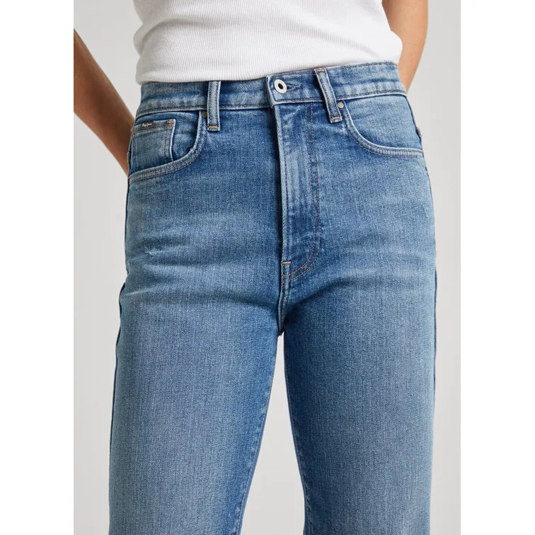 VAQUERO FIT SLIM Y TIRO ALTO MUJER PEPE JEANS