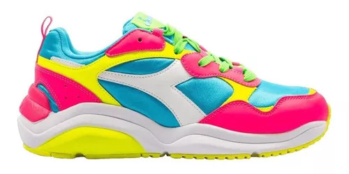 Zapatillas Diadora Whizz Run Fluo Unisex Originales