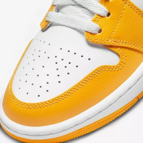 Zapatillas Mujer Nike Air Jordan 1 Mid Yellow Originales