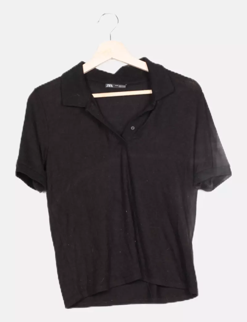 Zara Polo punto negro